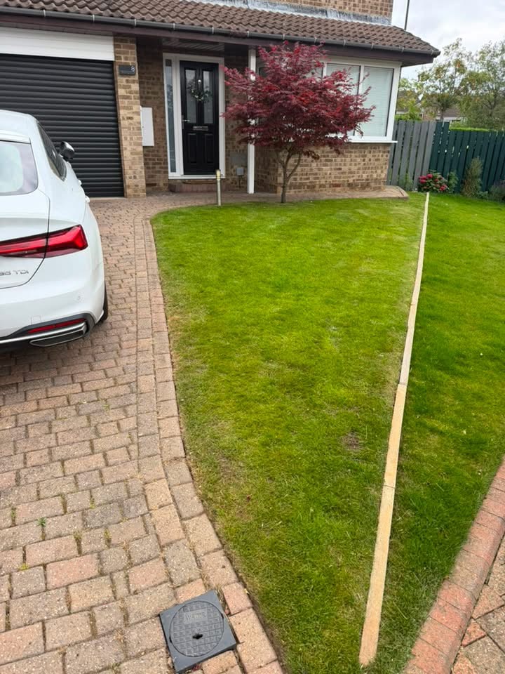 Front lawn maintenance — Washington